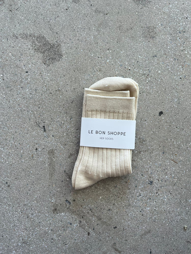 Her Socks - Porcelain