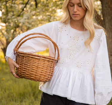 Eyelet Blouse