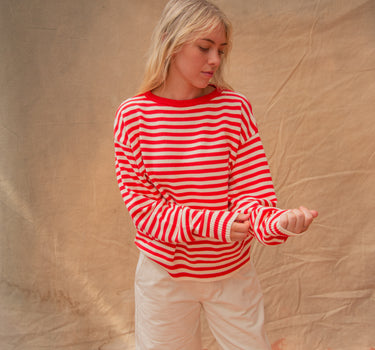 The "I can't believe it's not vintage" Crewneck - Patterned