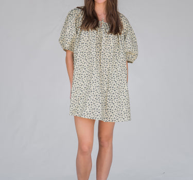 Vestido The Lawn - Cuadros blancos y negros