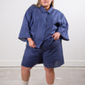 The Linen Set - Navy
