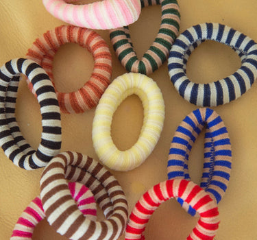 Dulce de Leche Stripe Elastic