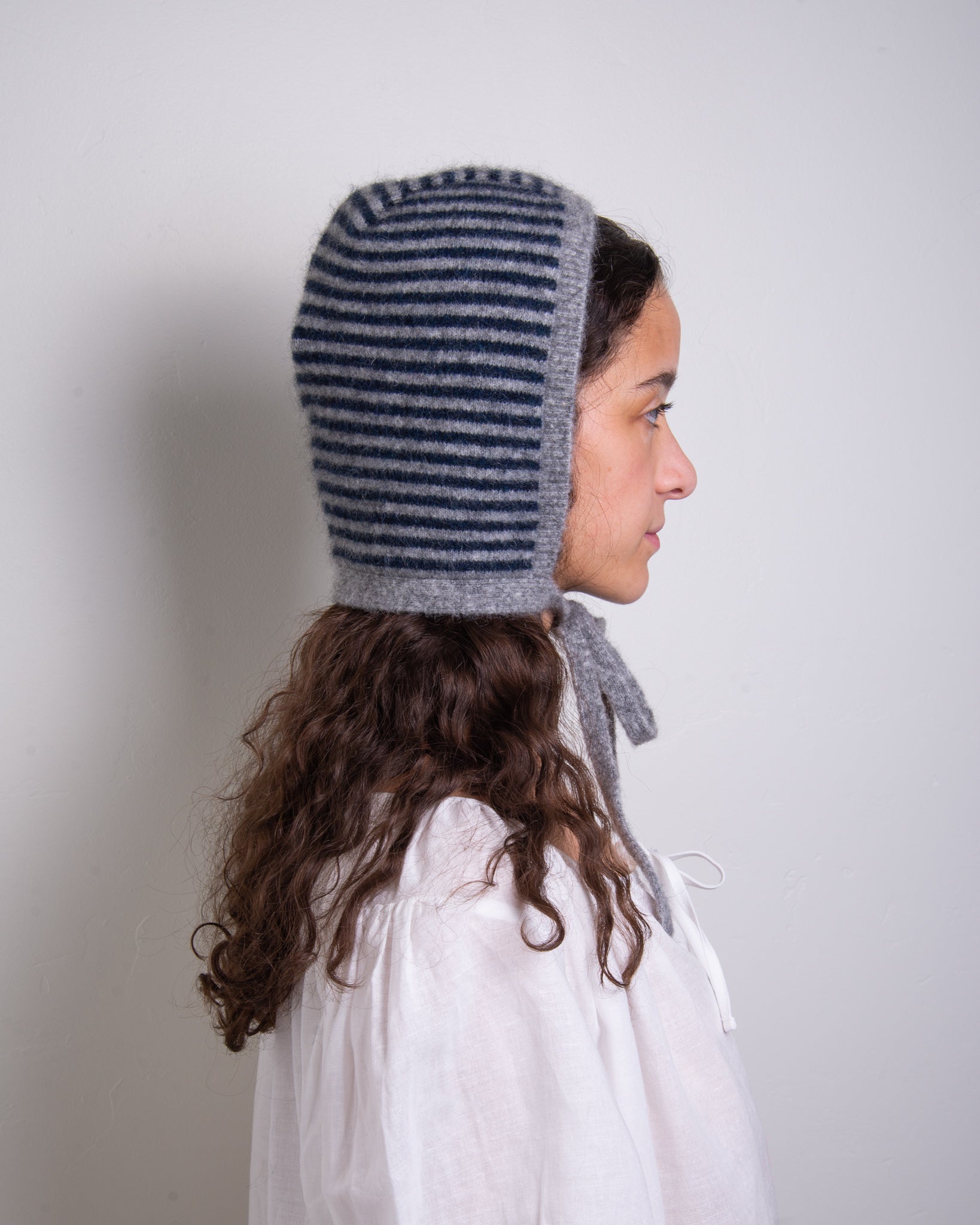 Wooly Bonnet - Winter Stripe
