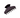 Dark purple hair clip on a white background
