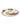 Set of ceramic plates with floral design on a white background