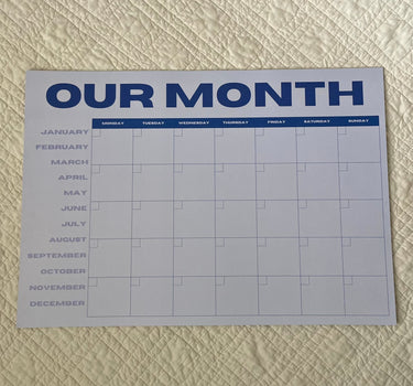 Our Month Planner
