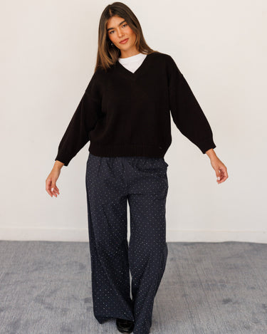 Olive Pant in Navy