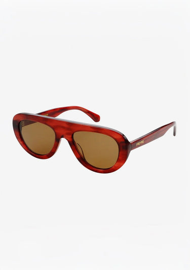 Jetsetter Aviator Glasses Merlot