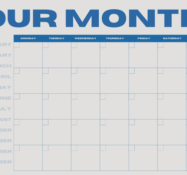 Our Month Planner