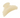 Matte cream claw clip on a white background