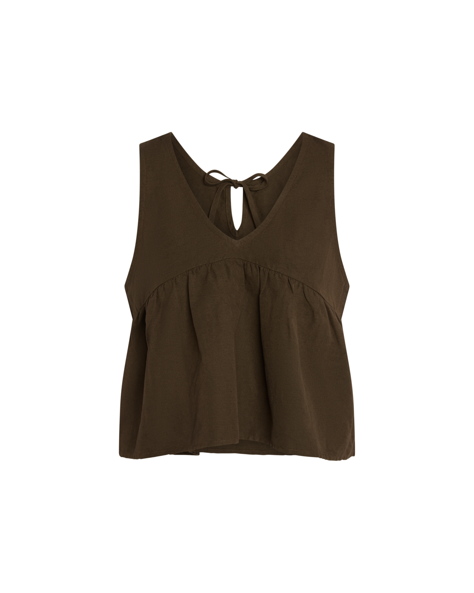Gigi Top in Dark Earth