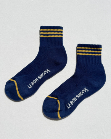 The Girlfriend Sock - Navy