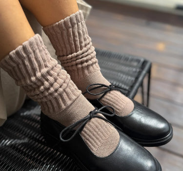The Ballet Socks - Mocha Mousse