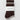 Brown sock with white stripes on a white background, labeled 'Le Bon Shoppe'.