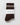 Brown sock with white stripes on a white background, labeled 'Le Bon Shoppe'.