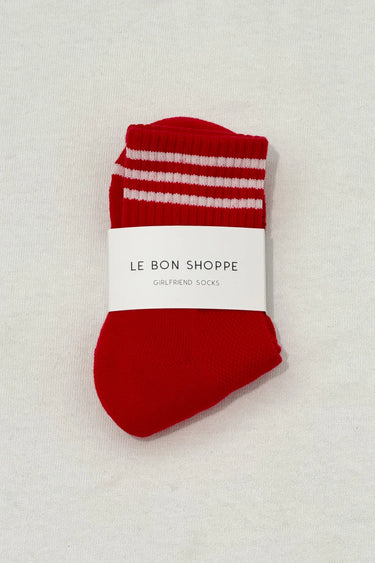 The Girlfriend Sock - Scarlet