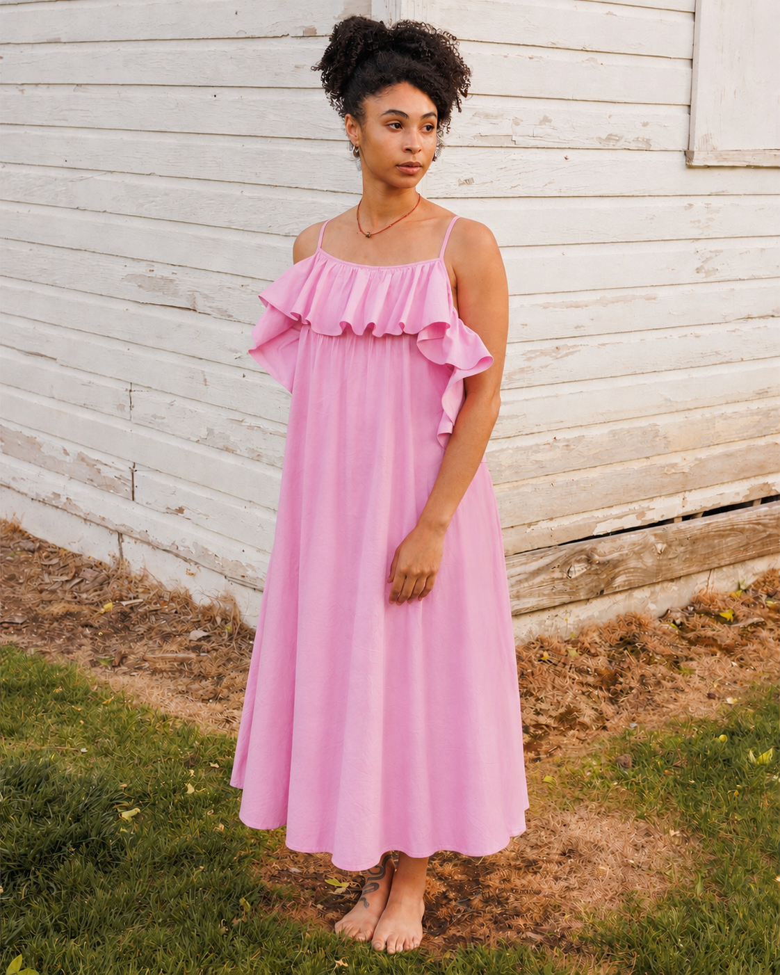 Monica Dress in Orchid - Preorder
