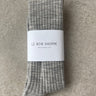 Schoolgirl Socks - Grey Melange