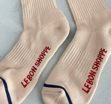 The Boyfriend Sock - Cashew