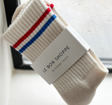 The Boyfriend Sock - Milk