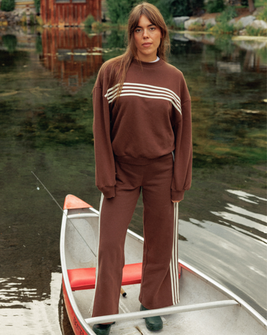 James Trouser in Brown