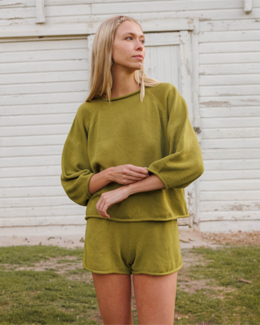 Spring Jeanie Sweater in Moss – sønderhaus