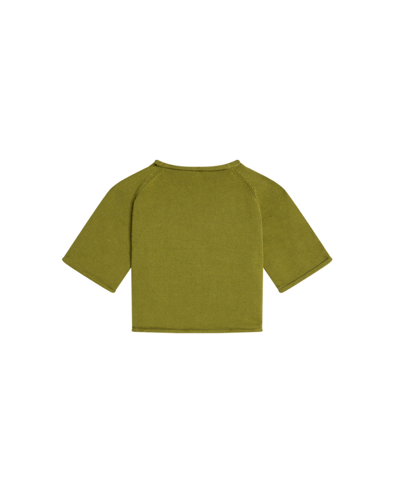 Kids Jeanie Sweater in Moss