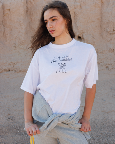 "Let's Take This Outside" Tee - Preorder