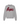 Gray sweater with red text on a white background