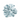 Light blue scrunchie on a white background