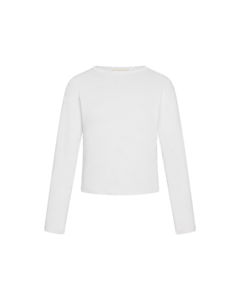Lola Tee in White - Preorder