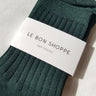 Her Socks - Peacock