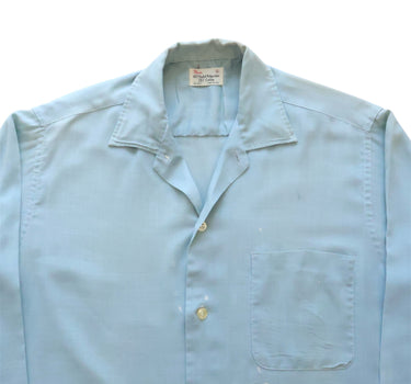 60's Gabardine Collared Shirt