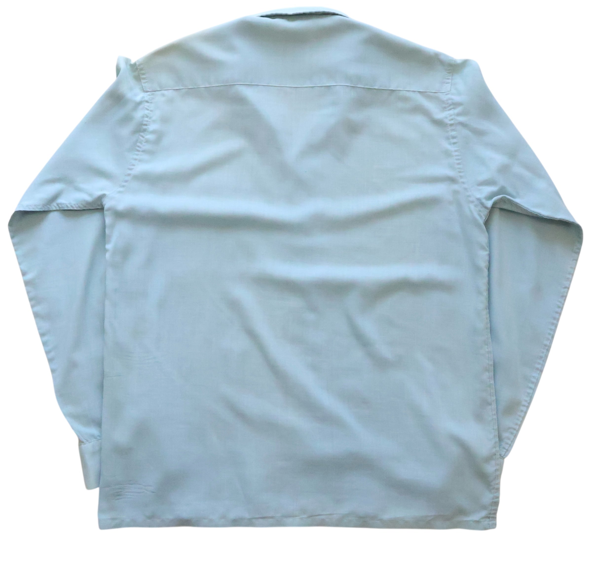 60's Gabardine Collared Shirt