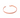 Pink thin headband on a white background.