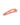 Pink shimmery hair clip with gold barrette on a white background