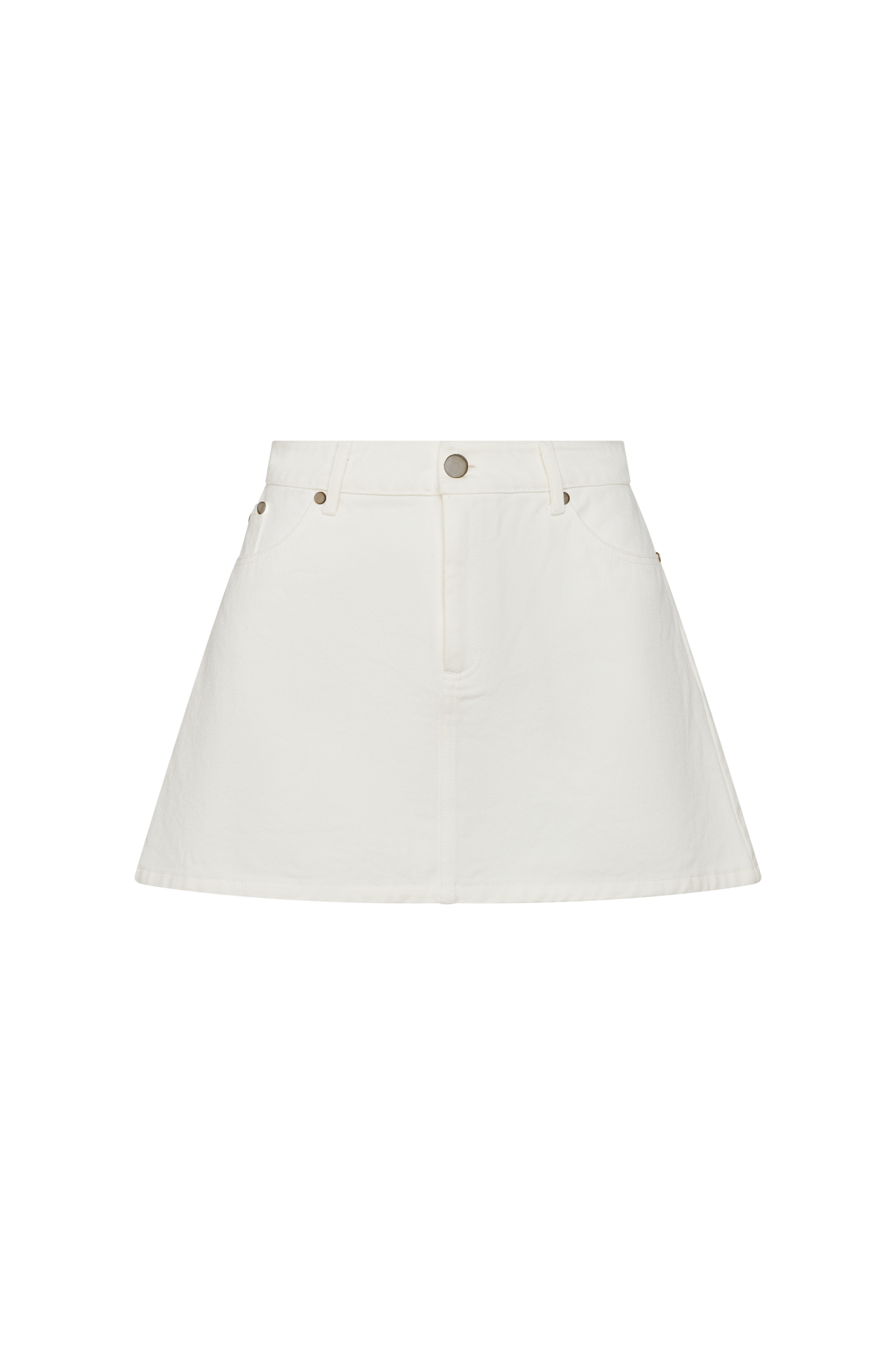 Rita Skirt in Bone White