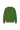 Kelly green sweater on a white background.