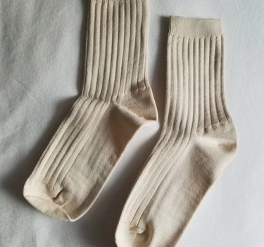 Ses Chaussettes - Porcelaine