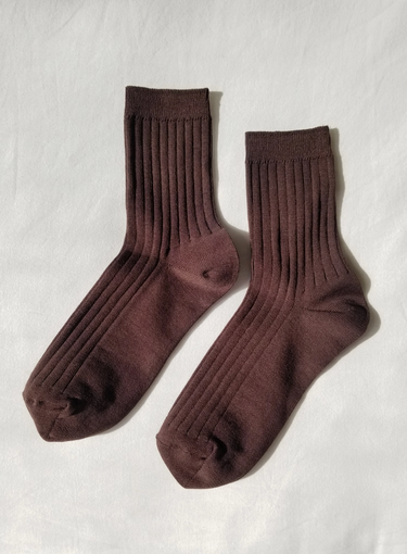 Her Socks - Coffee