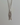 Fish Milagro Necklace - Silver