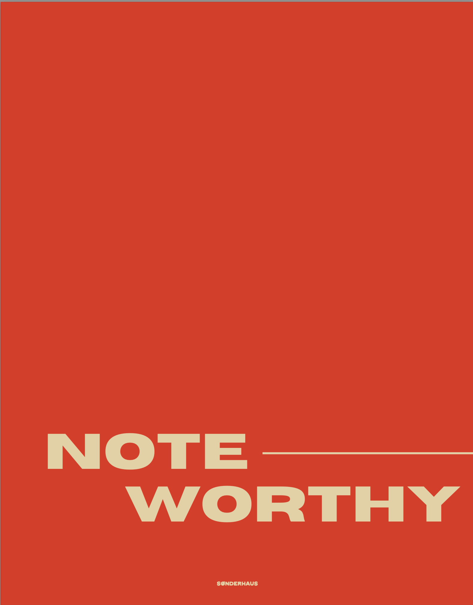 The Noteworthy Pad