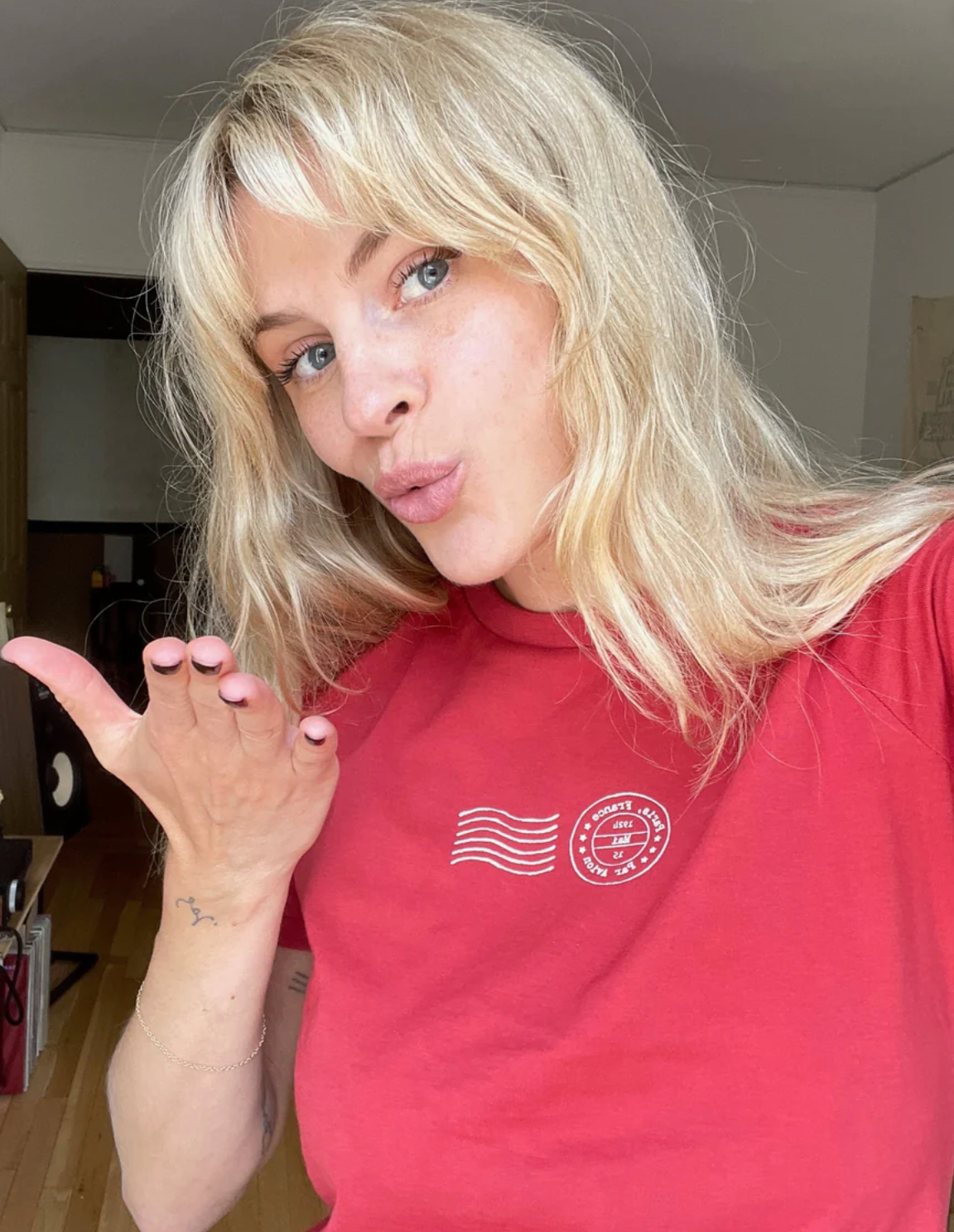 Seconds-Maeve Tee-Dark red