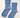 Sneaker Socks - Blue/Navy Polka Dot