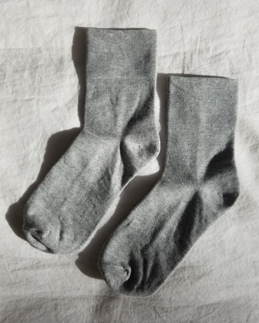 Sneaker Socks - Heather Grey