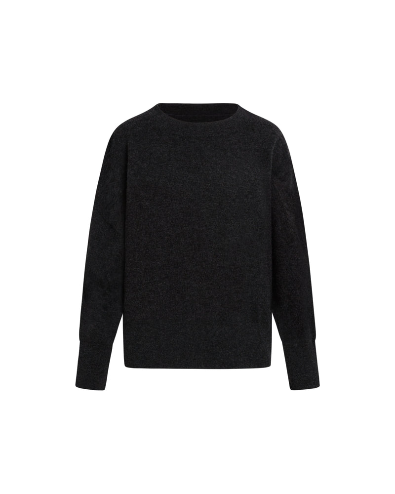 Wool Sophie Sweater in Charcoal