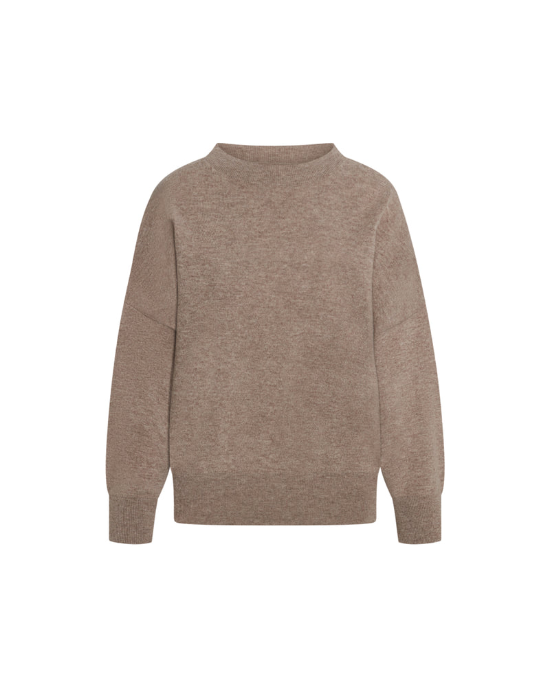 Wool Sophie Sweater in Oat