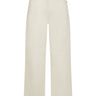 White denim jeans on a white background