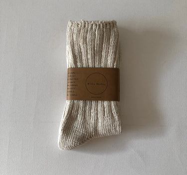 Slub Cotton Socks