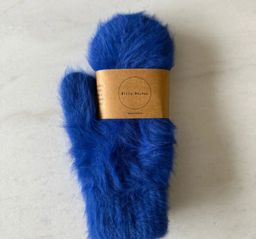Fluffy Angora Mittens